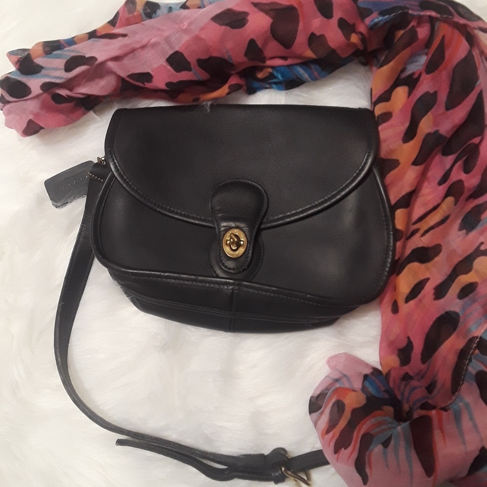 Coach Vintage Navy Blue Purse